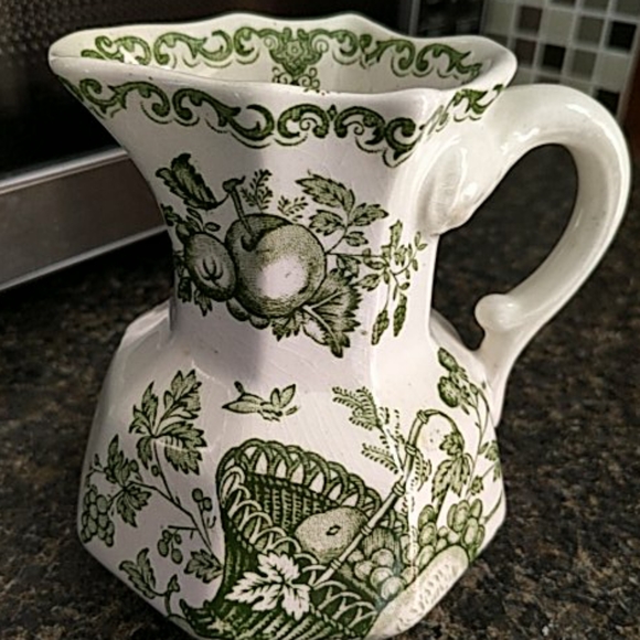 Mason's "Fruit Basket" milk pitcher - Picture 4 of 4